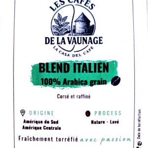 Les cafés de la Vaunage - Blend italien - paquet 500GR