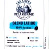 Les cafés de la Vaunage - Blend latido - Paquet de 500gr.